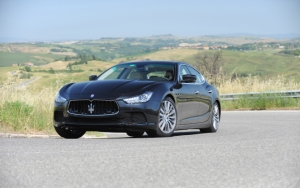 Черный Maserati Ghibli