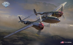 World of Warplanes P-38J Lightning