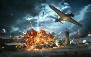 World of Warplanes взрыв