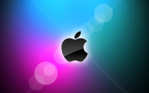 Apple черный логотип