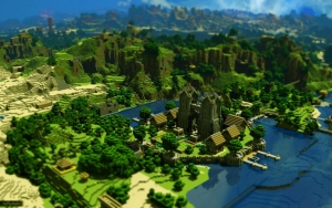 Город в Minecraft