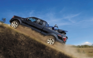 Ford F-150 подъем в гору