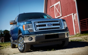 Синий Ford F-150