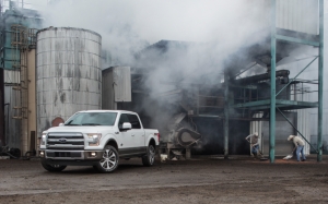 Белый Ford F-150