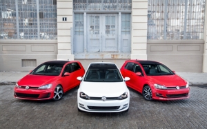 Три Volkswagen Golf