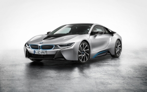 Серый BMW i8