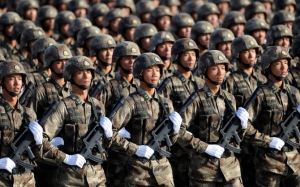 Солдаты армии Китая