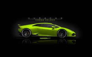 Lamborghini Huracan Hansen Art