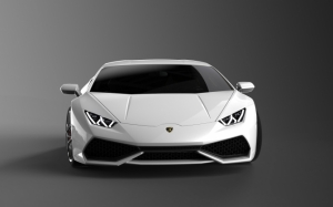 Булый Lamborghini Huracan