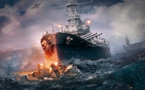 Морское сражение World of Warships