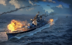 World of Warships боевой корабль