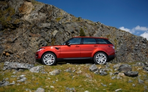 Range Rover Sport в горах