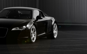 Черный Audi R8